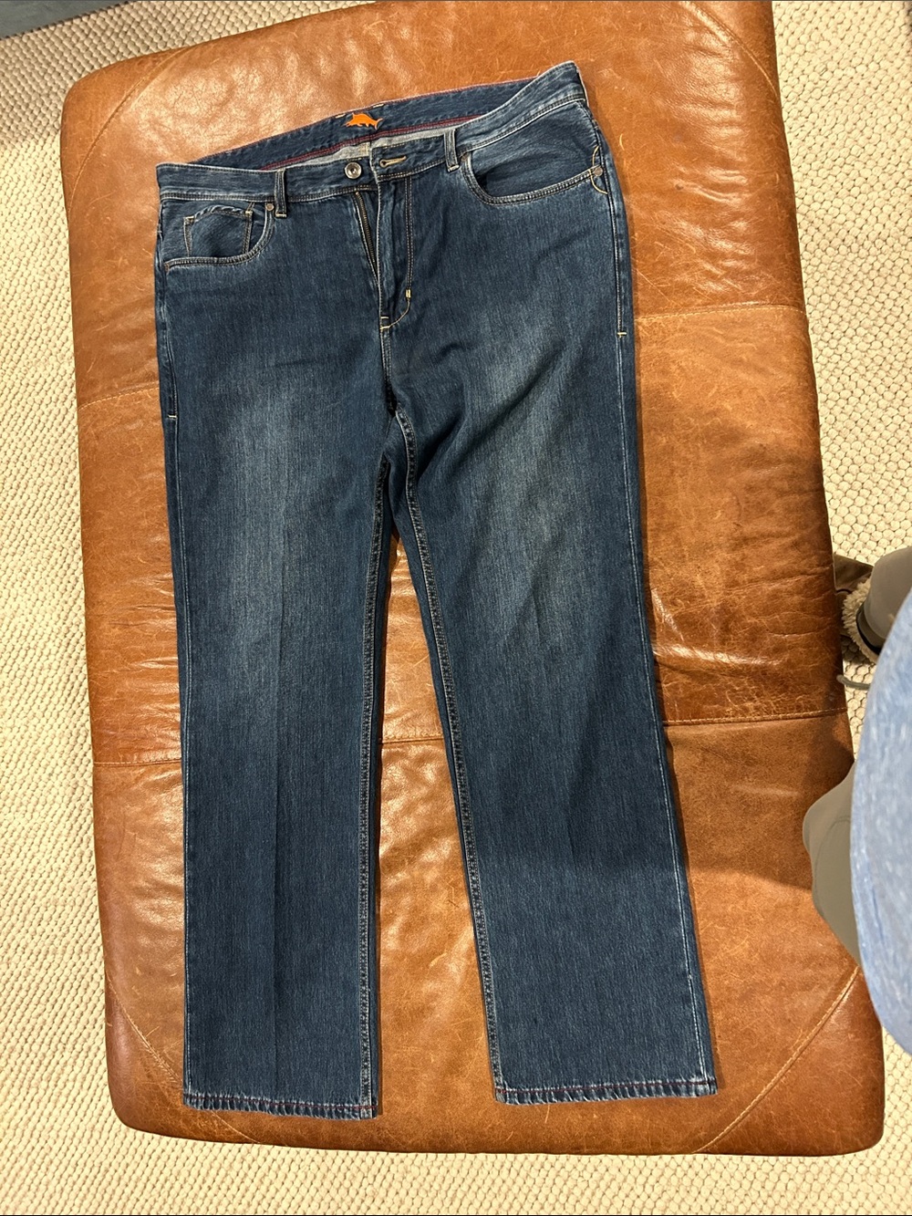 Tommy Bahama Dark Blue Straight Leg Men’s Jeans